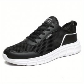 Novo Tamanho Grande Masculino Esportes Escalada Caminhada Casual Confortável Malha Sapatos de Caminhada ao Ar Livre