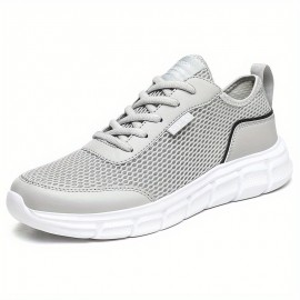 Novo Tamanho Grande Masculino Esportes Escalada Caminhada Casual Confortável Malha Sapatos de Caminhada ao Ar Livre