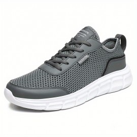 Novo Tamanho Grande Masculino Esportes Escalada Caminhada Casual Confortável Malha Sapatos de Caminhada ao Ar Livre