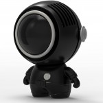 Ventilador Portátil de Mão, Ventilador com Corda para Pendurar Astronauta, Mini Ventilador de Pescoço Refrescante com 3 Velocidades e Carregamento USB, Para Homens e Mulheres Adultos