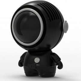 Ventilador Portátil de Mão, Ventilador com Corda para Pendurar Astronauta, Mini Ventilador de Pescoço Refrescante com 3 Velocidades e Carregamento USB, Para Homens e Mulheres Adultos