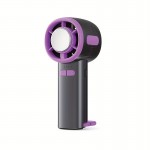 Ventilador Mini Silencioso TEC com Modos de Resfriamento Rápido Portátil/Mesa/Ajustável em 3 Velocidades, Bateria Duradoura de 1200mAh, Design Dobrável e Clipe para Escalada - Perfeito para Atividades ao Ar Livre no Verão