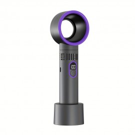 Este ventilador portátil USB é elegante, compacto e fresco, com um design sem lâminas para uma utilização fácil de mão ou em pé. Associado a um mini secador de cabelo, é adequado para casa, escritório, quarto e acampamentos ao ar livre/festivais de música