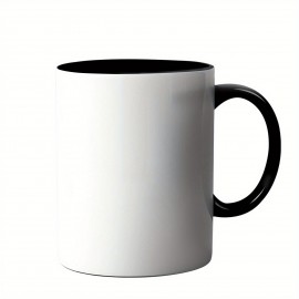1pc - Caneca Personalizada 11oz 7 CoresCaneca de Café Personalizada, Caneca de Cerâmica com Texto ou Logotipo Personalizado, Presente Personalizado para Homens e Mulheres, com Foto e Palavras, Caneca de Chá Personalizável de 11 Oz