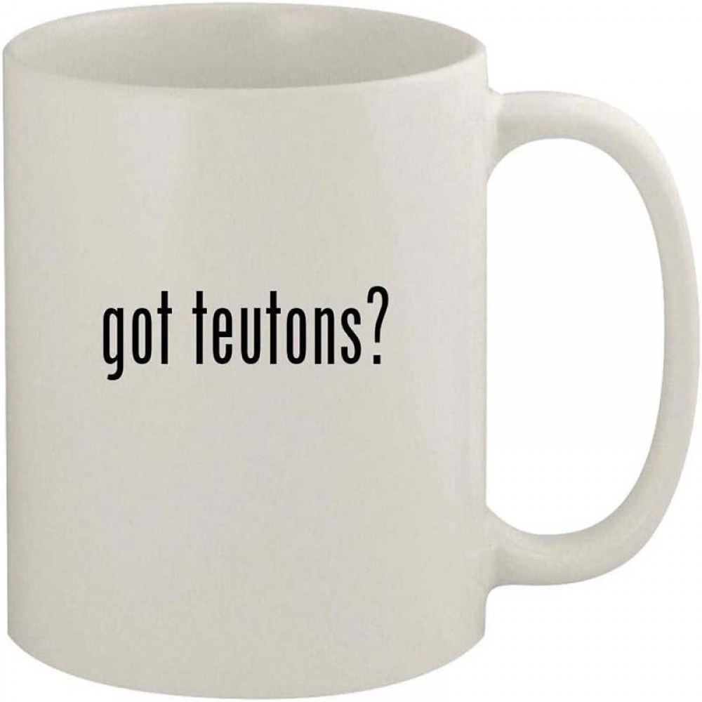 Caneca de Café Cerâmica got teutons 11oz com Texto 