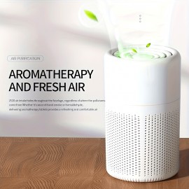 1 unidade, Purificador de Ar para Remoção de Fumaça e Odor Doméstico, Remoção de Formaldeído, Purificador de Íons Negativos, Aromatizantes de Ar para Sala de Aula, Quarto de Escola, Escritório, Presente de Halloween e Natal, Decoração de Ambiente